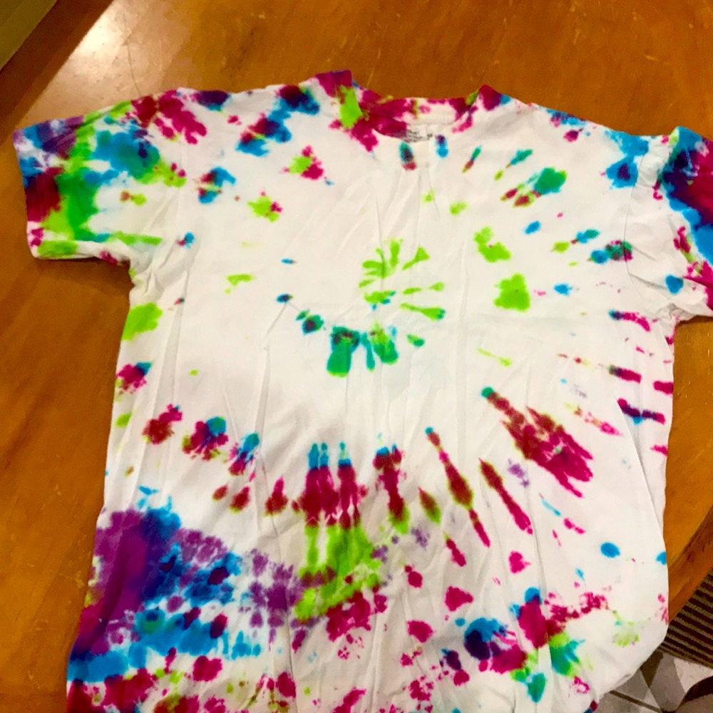 Tie dye tee shirt
